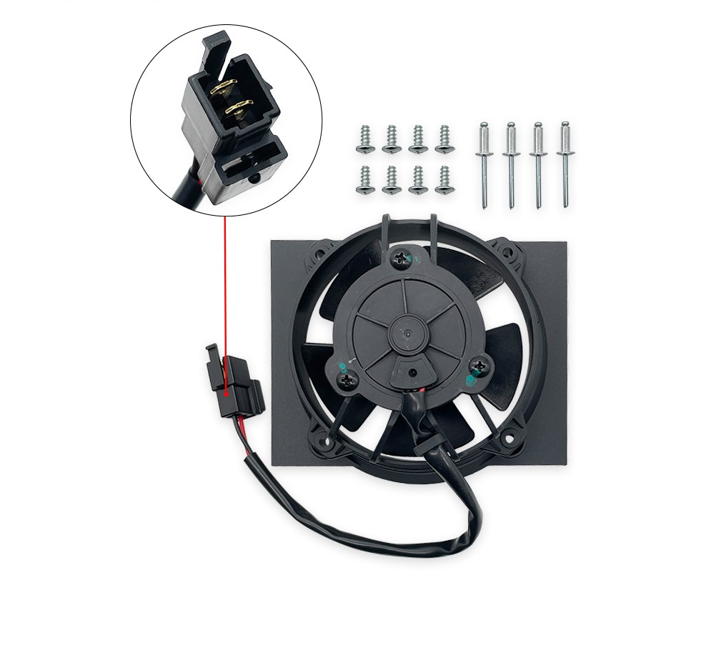 SHERCO 14-24 250 300 450 500 SE Factory SEF Radiator Fan With Bracket