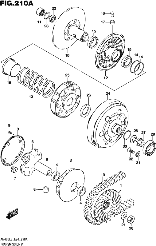 Suzuki V Belt Drive 27601-05H00