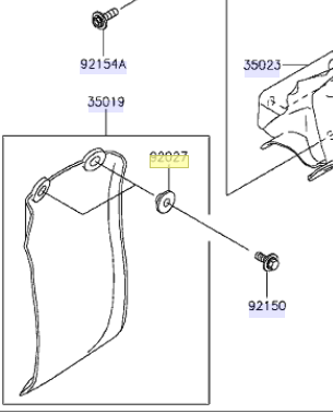 Kawasaki Collar 92027-1757