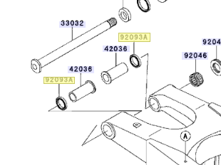 Kawasaki Seal So 22 29 4 92093-1385
