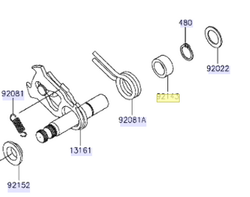 Kawasaki Collar 92143-1148