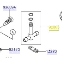 Kawasaki Fitting 92005-1290