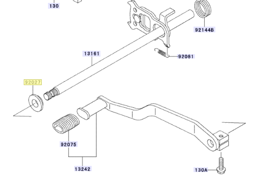 Kawasaki Collar L=5.2 92027-1891