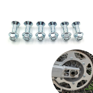 Universal M8 Sprocket Bolt Nut Set for HONDA CRF YAMAHA YZF KAWASAKI KXF SUZUKI RMZ
