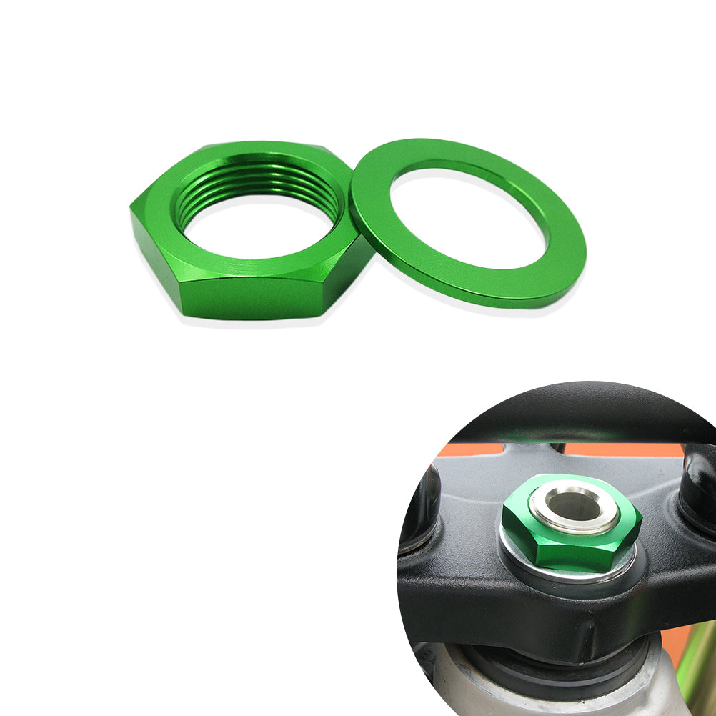 KAWASAKI KX250 KX250F KX450F KLX450R  Steering Stem Nut