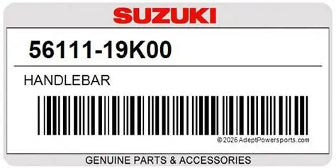 Suzuki handle bars 56111-13k10