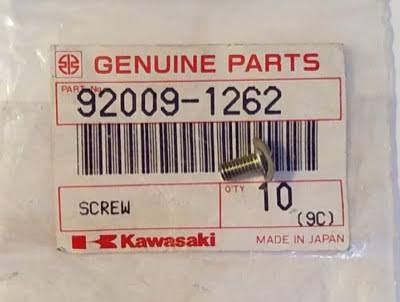 Kawasaki Screw 92009-1262