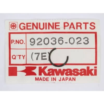 Kawasaki Circlip Valve Guide 92036-023