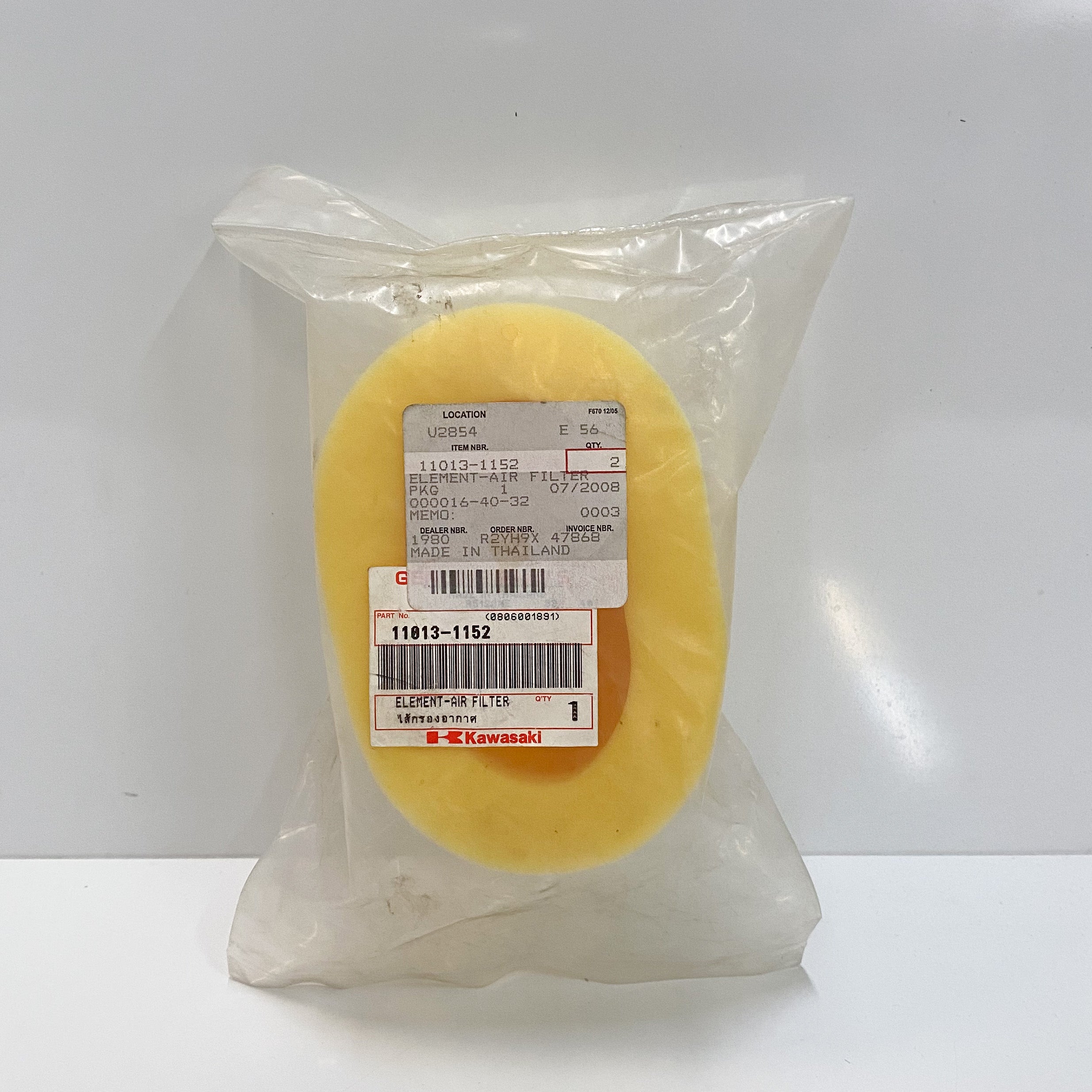 Kawasaki Air Filter 11013-1152