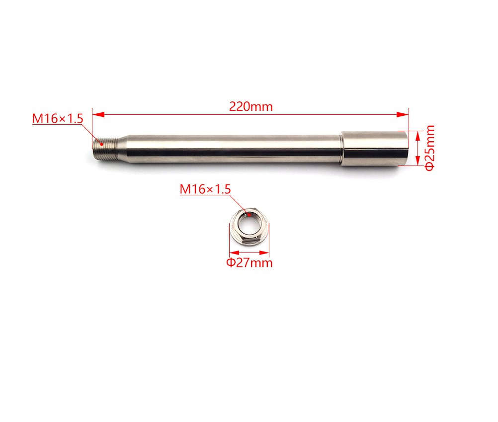YAMAHA YZ 125 250 YZ250F YZ450F Front Wheel Axle