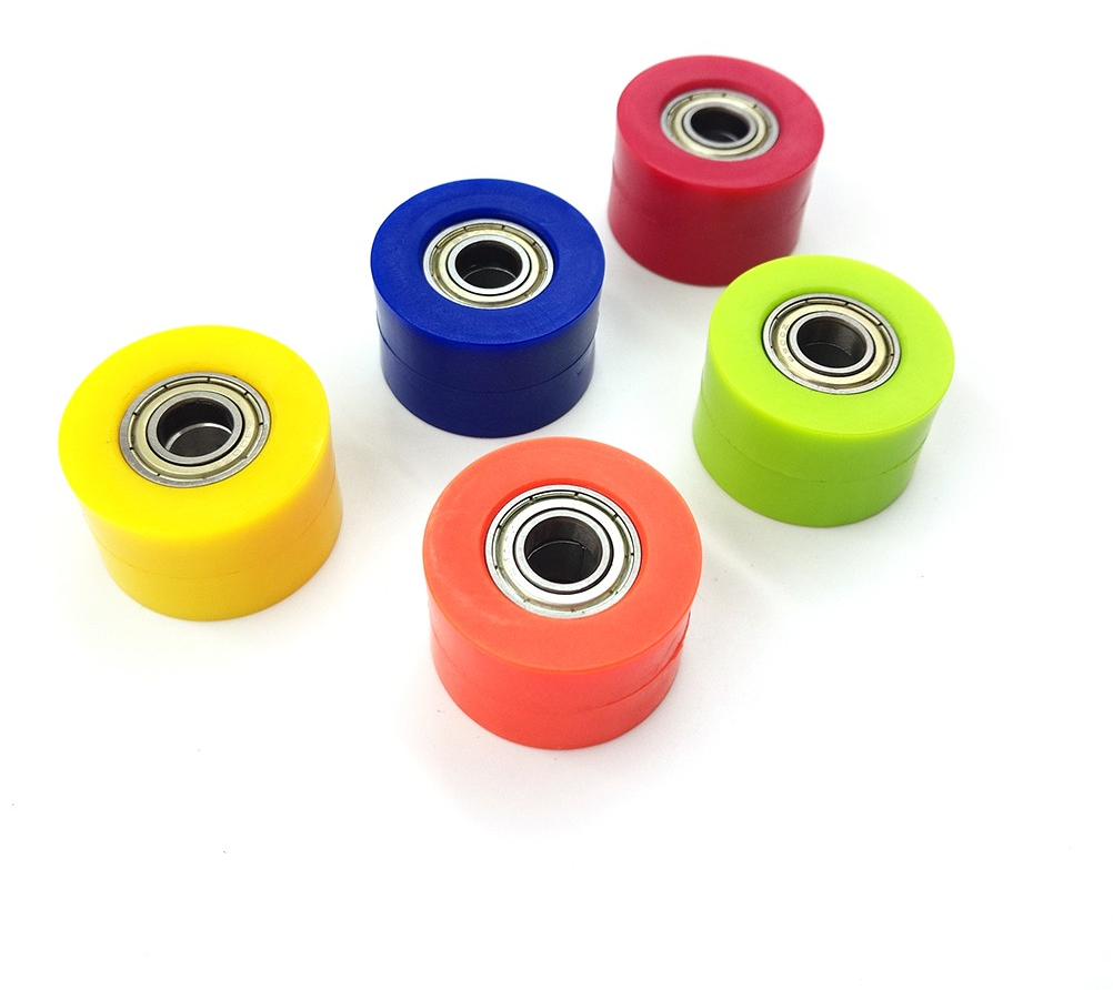 Dirt Bike M8 M10 Tensioner Chain Guide Pulley Slider Chain Roller