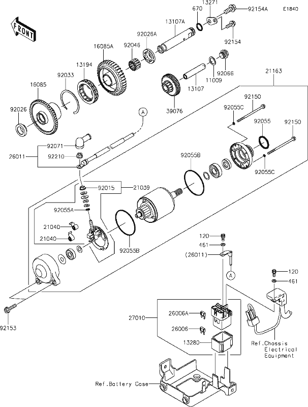 Kawasaki Gasket 11009-1238