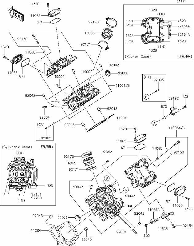 Kawasaki Clamp 92170-1448