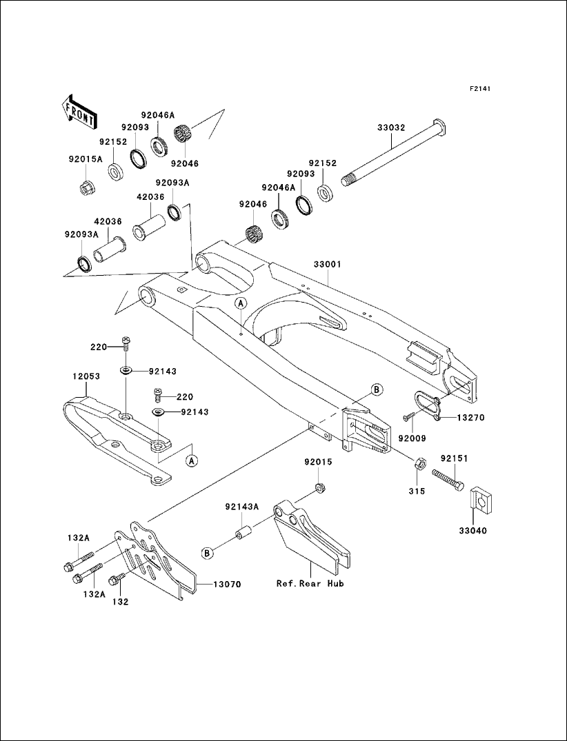 Kawasaki Bolt 10X55 92151-1397