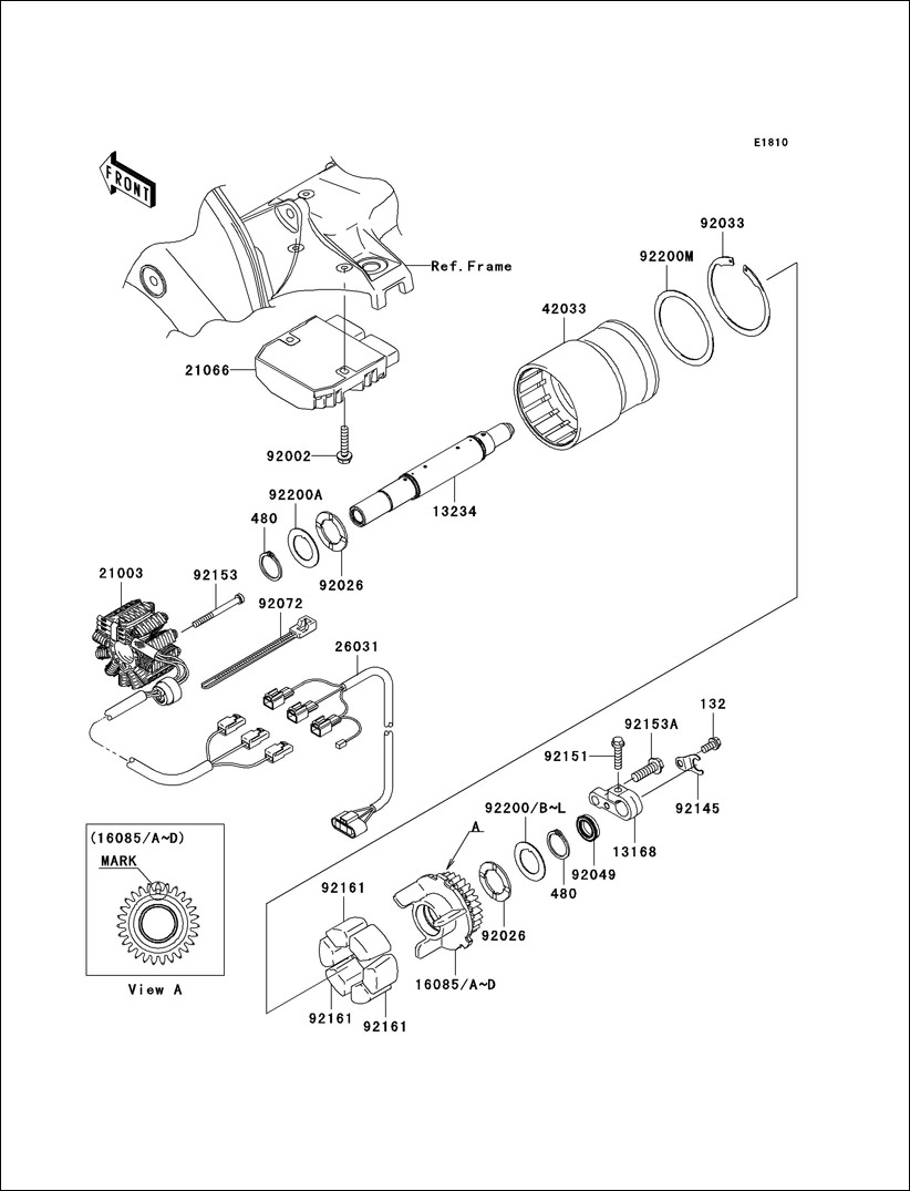 Kawasaki Washer 24.2X38X2.3 92200-0129