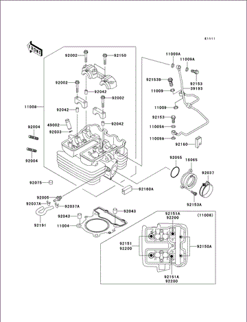 Kawasaki Tube 92192-1128
