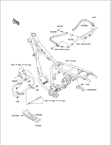 Kawasaki Damper 92160-1835