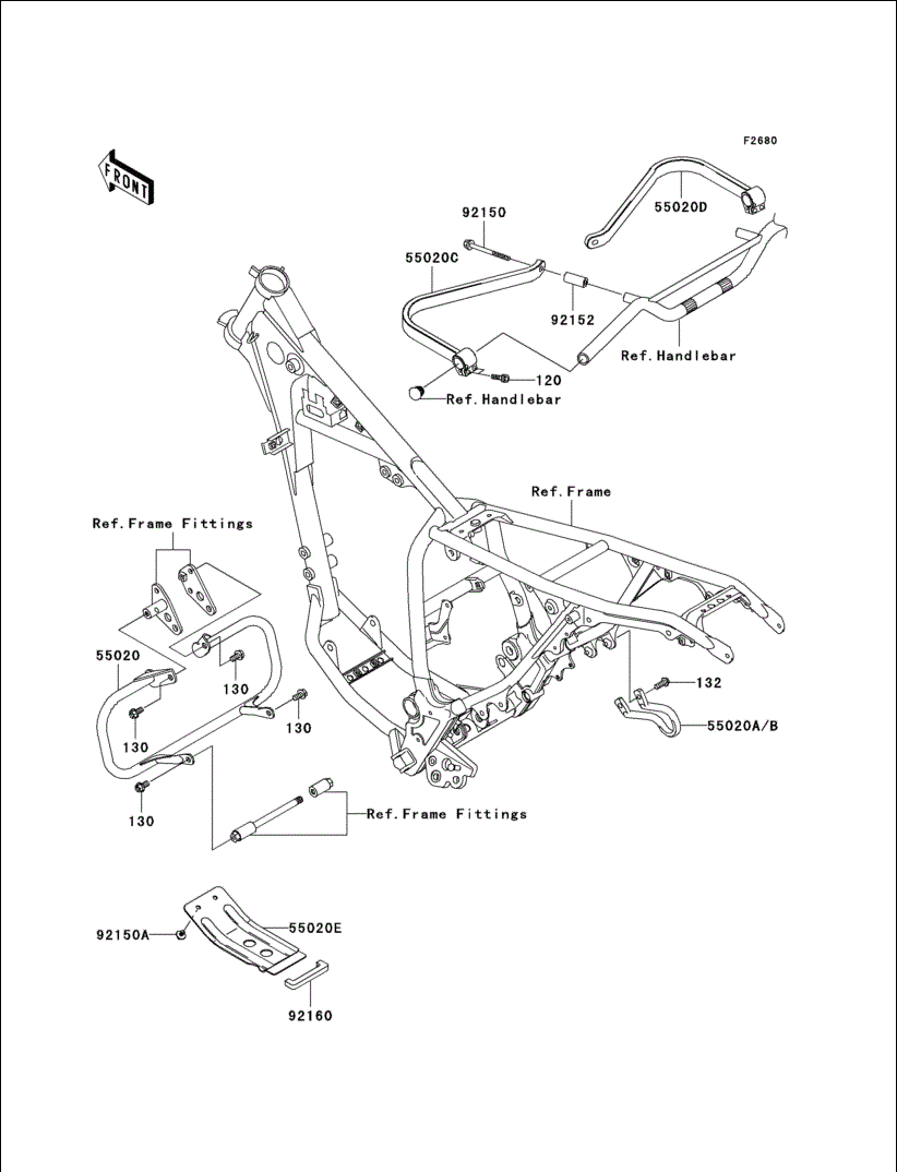 Kawasaki Damper 92160-1835