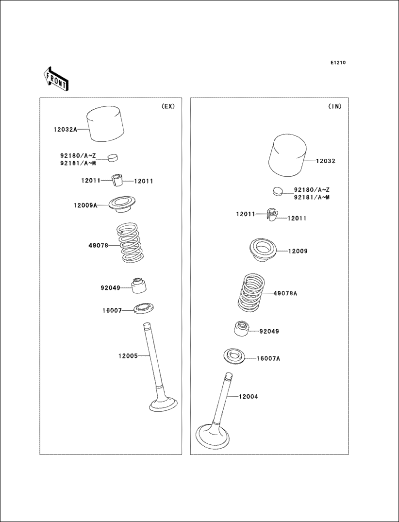 Kawasaki Collet 12011-1053