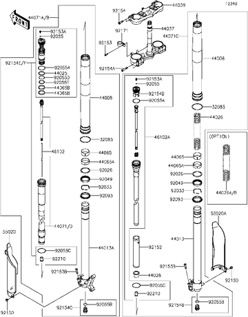Kawasaki Bolt 92154-0464