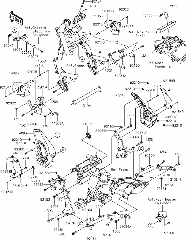 Kawasaki Washer 6.5X16X1.0 92200-0796