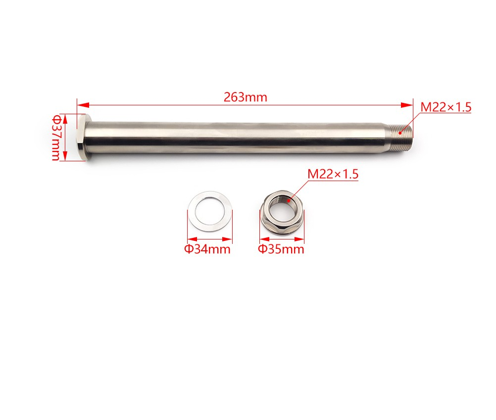 YAMAHA YZ 250 450 YZ250F YZ450F Rear Wheel Axle