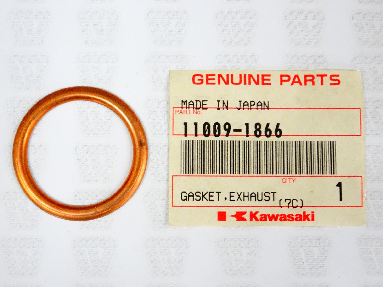 Kawasaki 01 GASKET,EXHAUST PIPE HOLDER 11009-1866